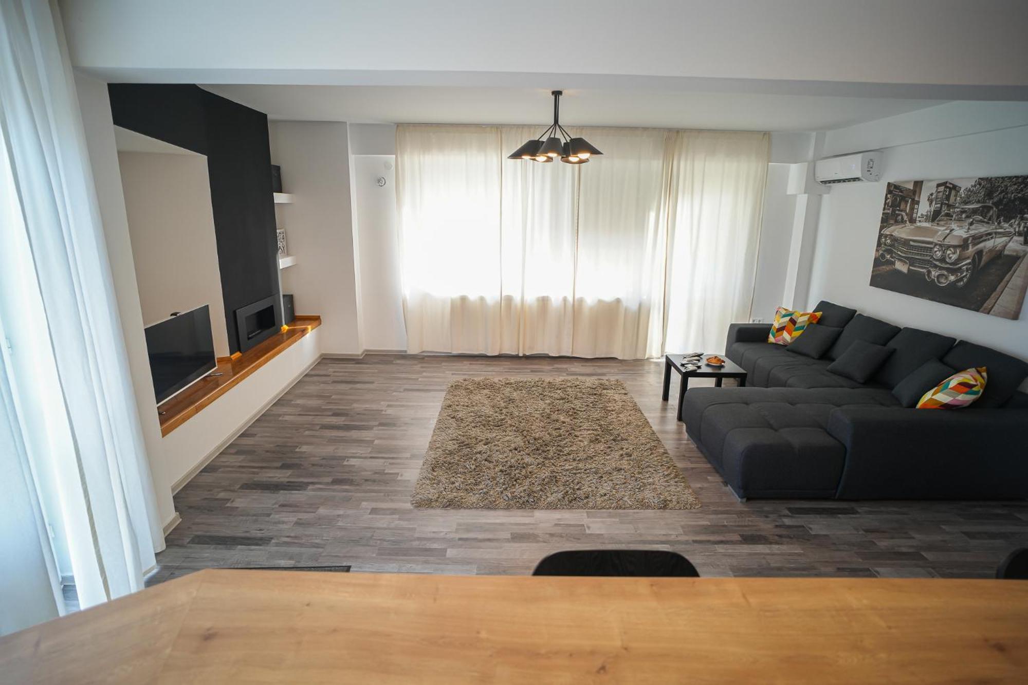 Penthouse With Huge Rooftop Terrace & City View بوخارست المظهر الخارجي الصورة