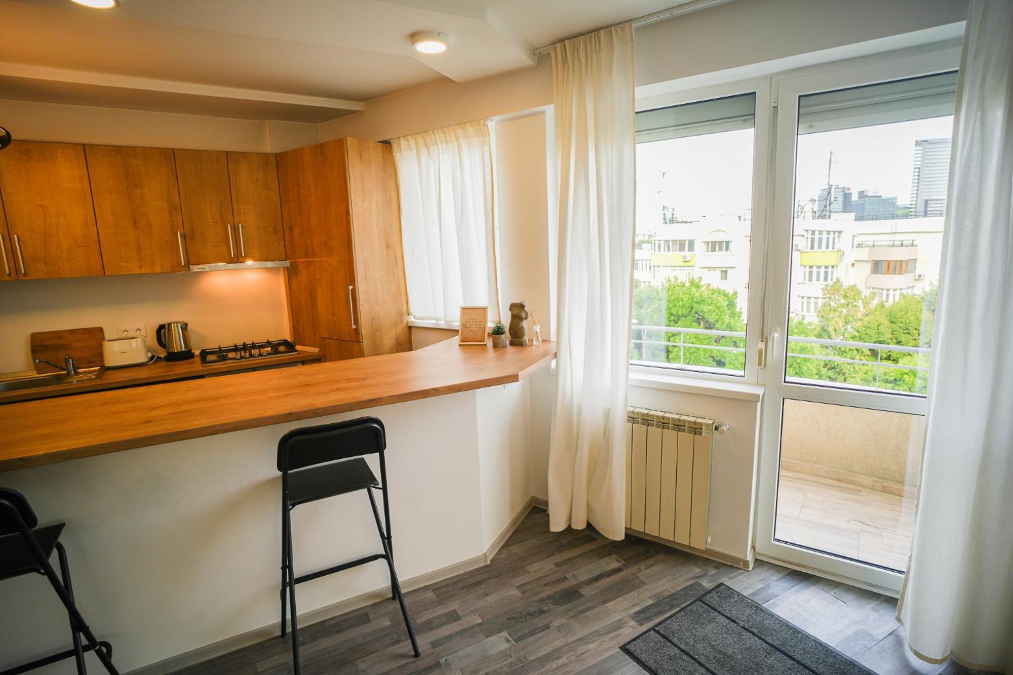 Penthouse With Huge Rooftop Terrace & City View بوخارست المظهر الخارجي الصورة