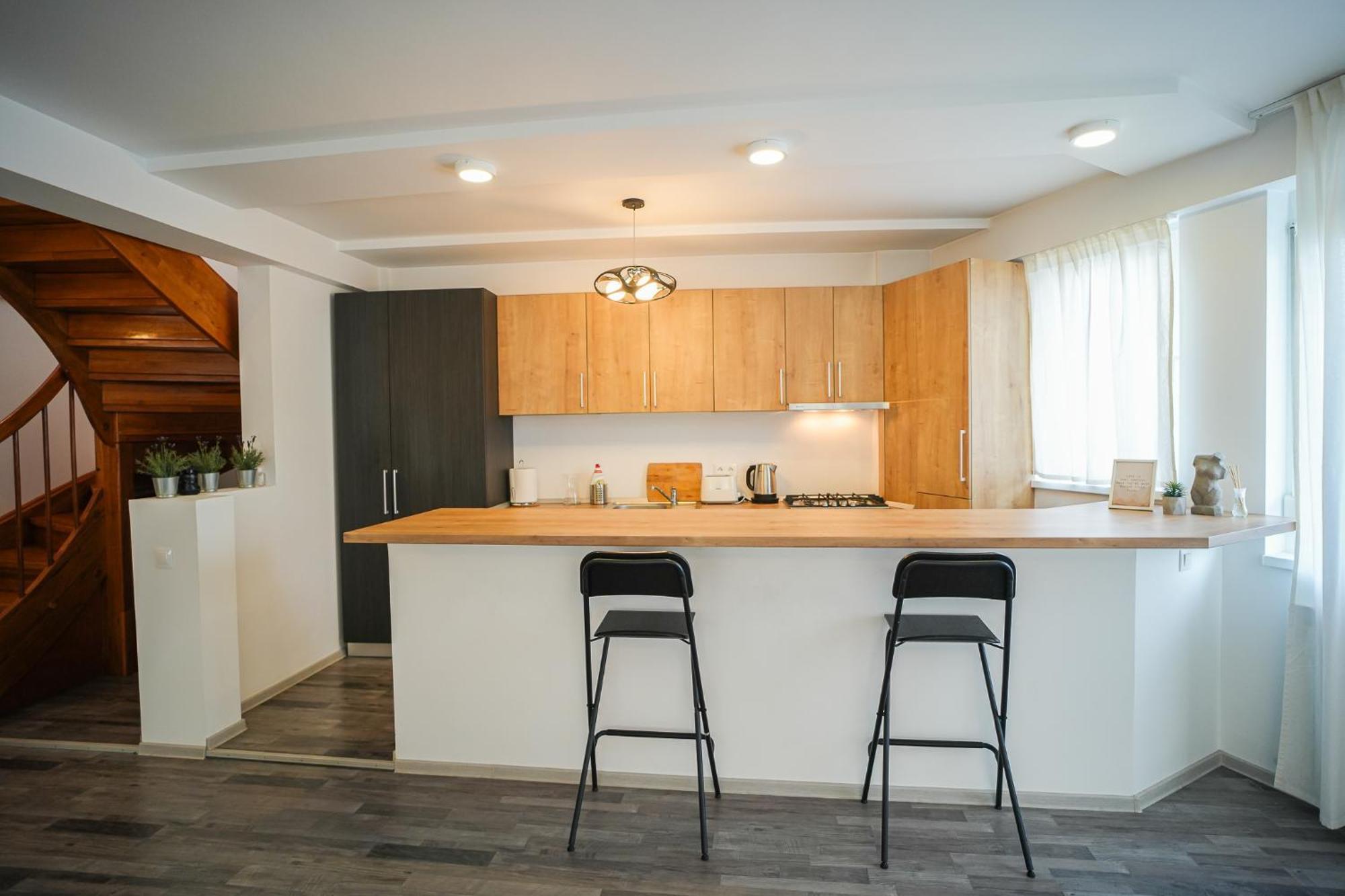 Penthouse With Huge Rooftop Terrace & City View بوخارست المظهر الخارجي الصورة